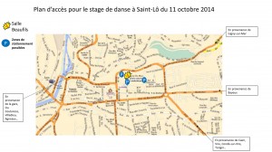 plan d'accès stage